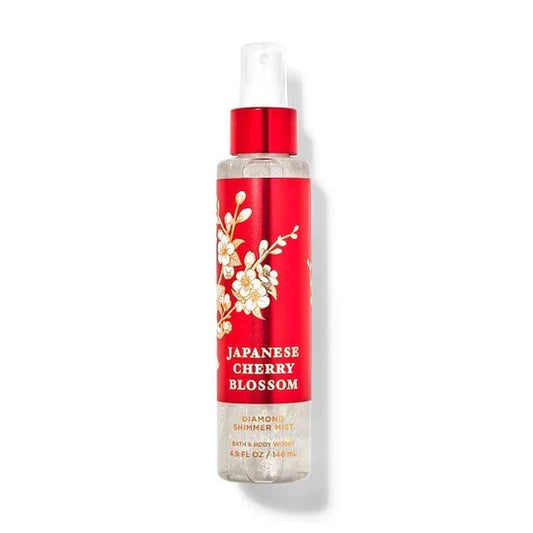 BATH & BODY JAPANESS CHERRY BLOSSOM SHIMMER BODY MIST 145ML